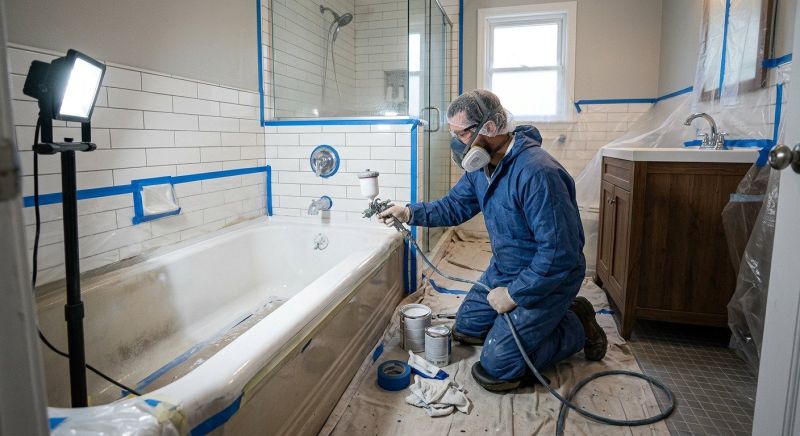 Porcelain Tub Resurfacing in Denver, CO