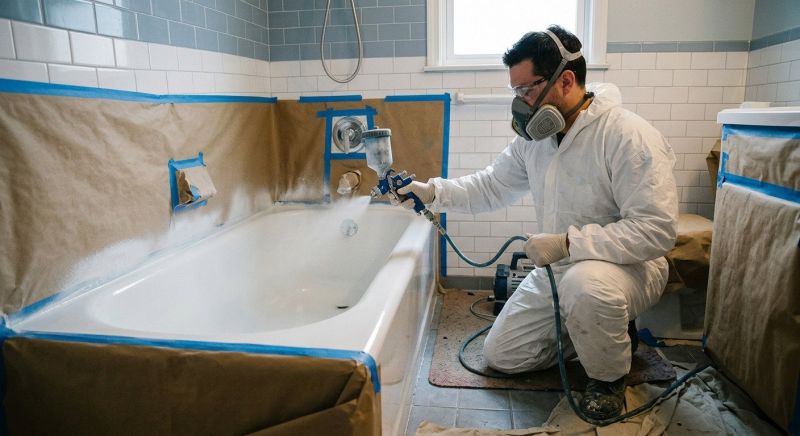 Porcelain Tub Resurfacing in Wausau, WI