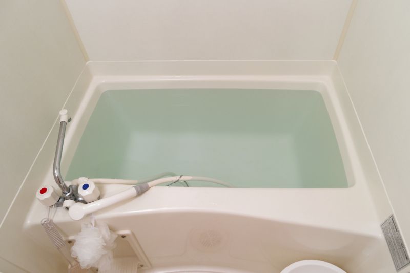 Finished Reglazed Tub